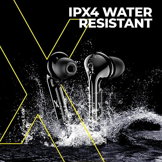 Flix (Beetel) Breeze 120 True Wireless in Ear Earbuds with Mic, Bluetooth 5.0, Touch Controls, Upto 16hrs Playtime with Case, IPX4 Resistant, 2 HD Microphones, LED Display for Battery Status (T401) Flix (Beetel) Breeze 120 True Wireless in Ear Earbuds with Mic, Bluetooth 5.0, Touch Controls, Upto 16hrs Playtime with Case, IPX4 Resistant, 2 HD Microphones, LED Display for Battery Status (T401)